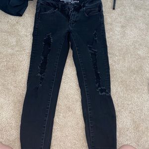 American Eagle jegging jeans and tomgirl jeans